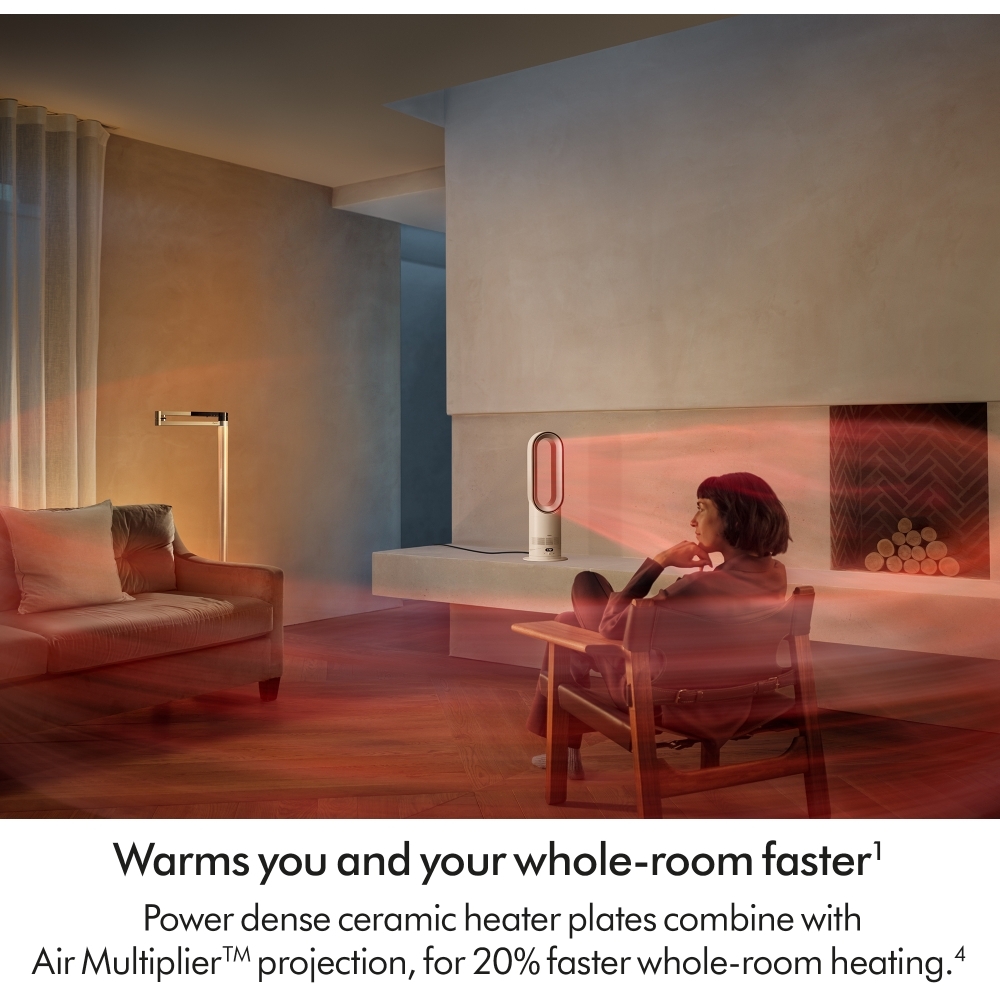 Dyson HF1 Hot+Cool Remote Link Pre-heat Heater and Cooling Fan