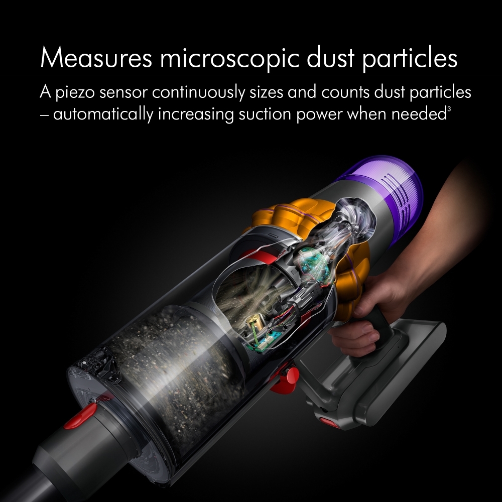 Dyson V15 Deta Absolute Cordless Vacuum Cleaner, Grey