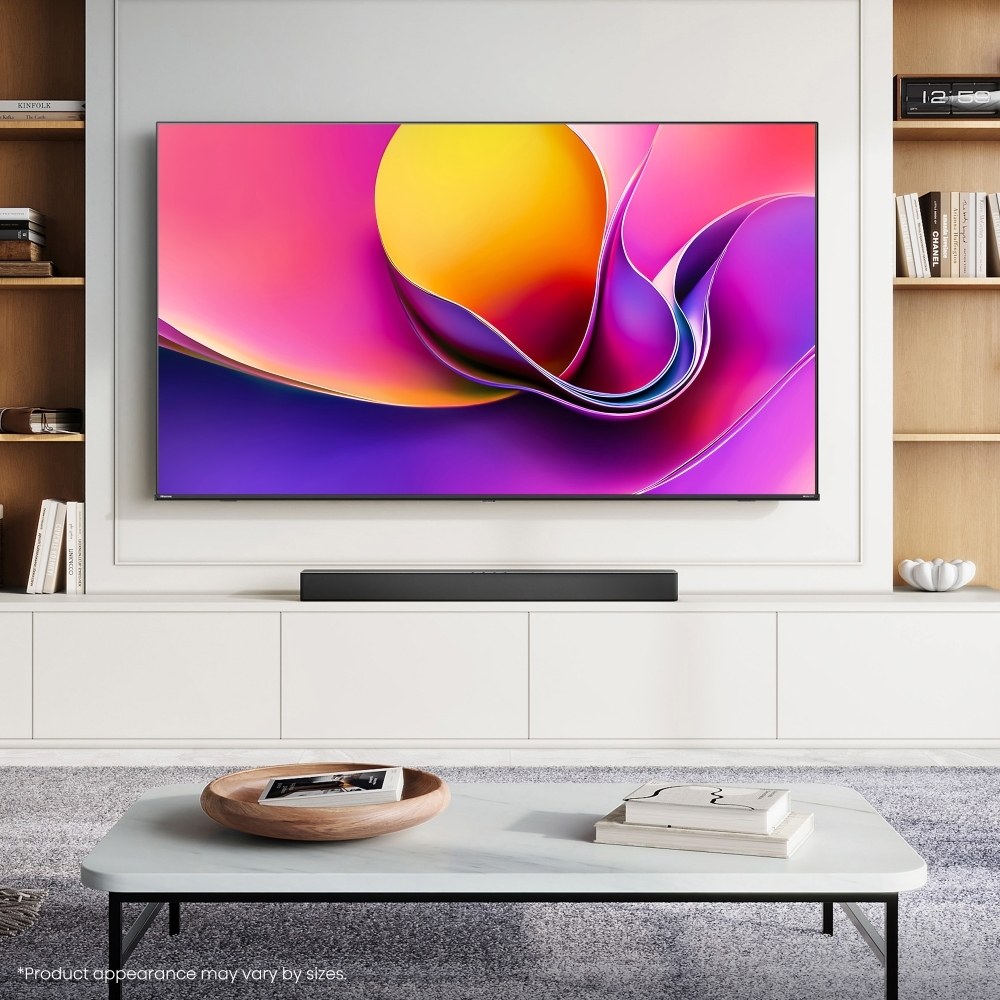 Hisense 58E6QTUK 58" LED Smart Television, 4K Ultra HD, Black, E Rated