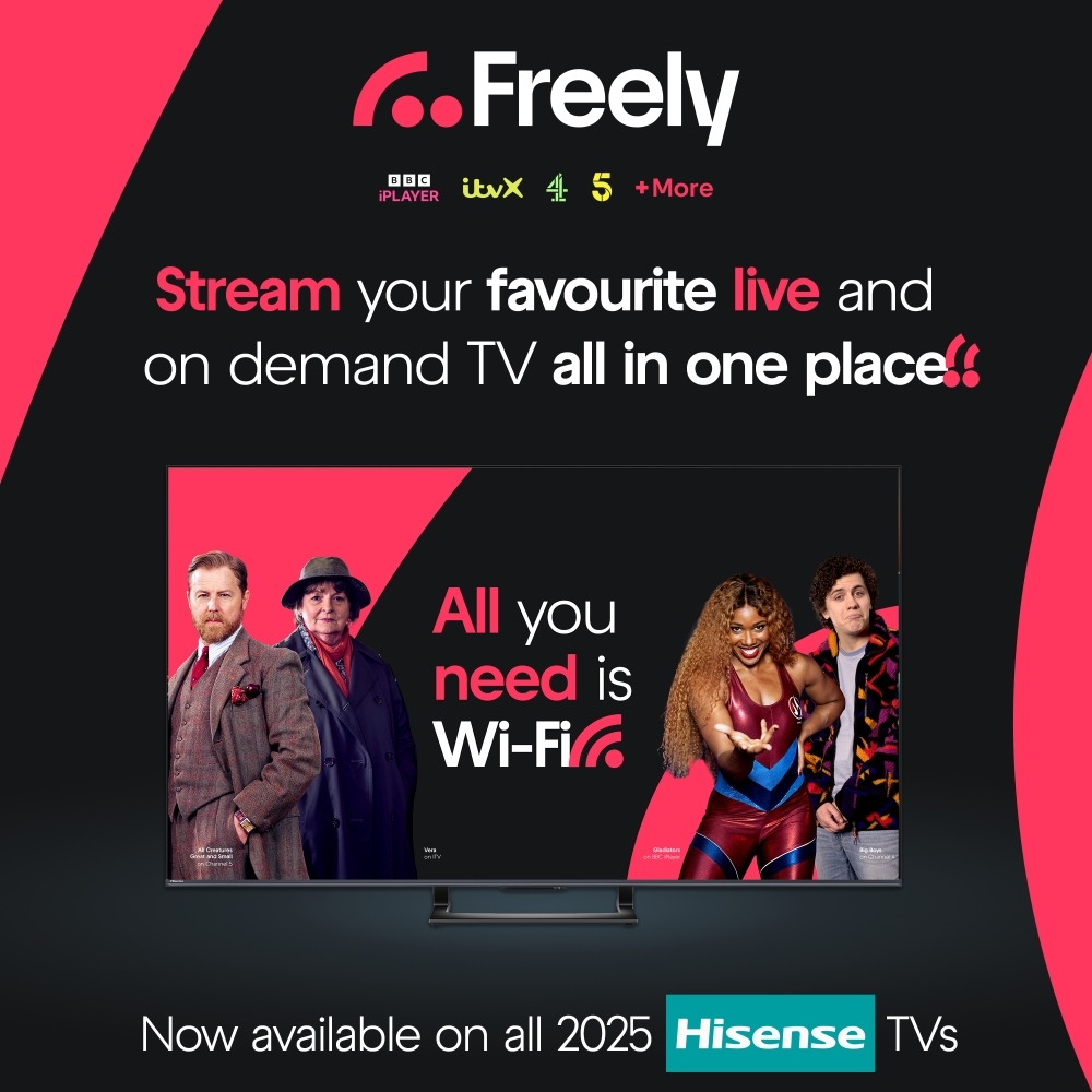 Hisense 58E6QTUK 58" LED Smart Television, 4K Ultra HD, Black, E Rated