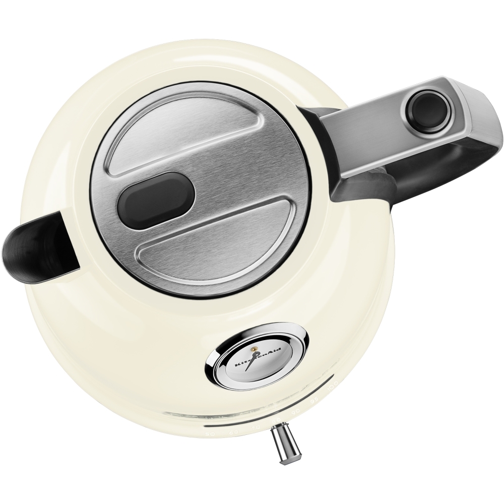 KitchenAid 5KEK1522BAC 1.5 Litre Artisan Almond Cream Retro Variable Temperature Kettle