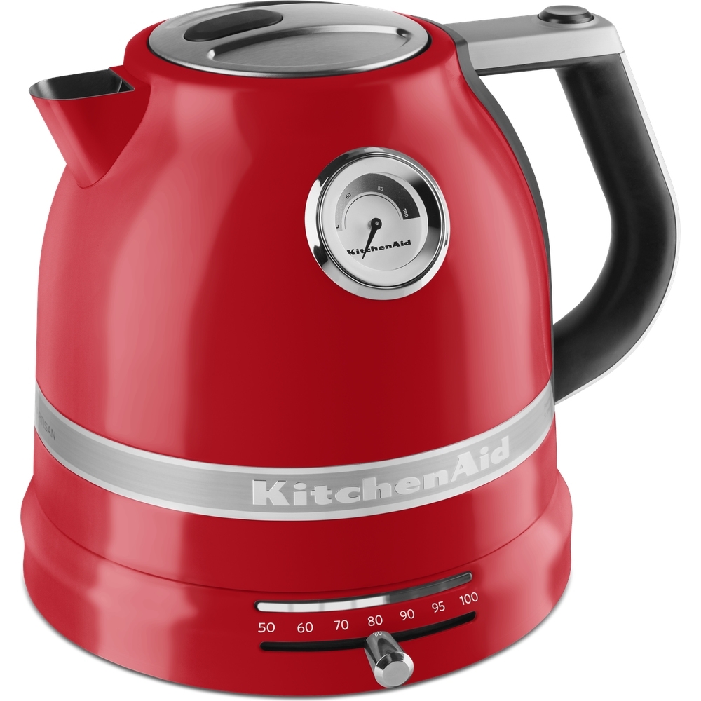 KitchenAid 5KEK1522BER 1.5 Litre Artisan Empire Red Retro Variable Temperature Kettle