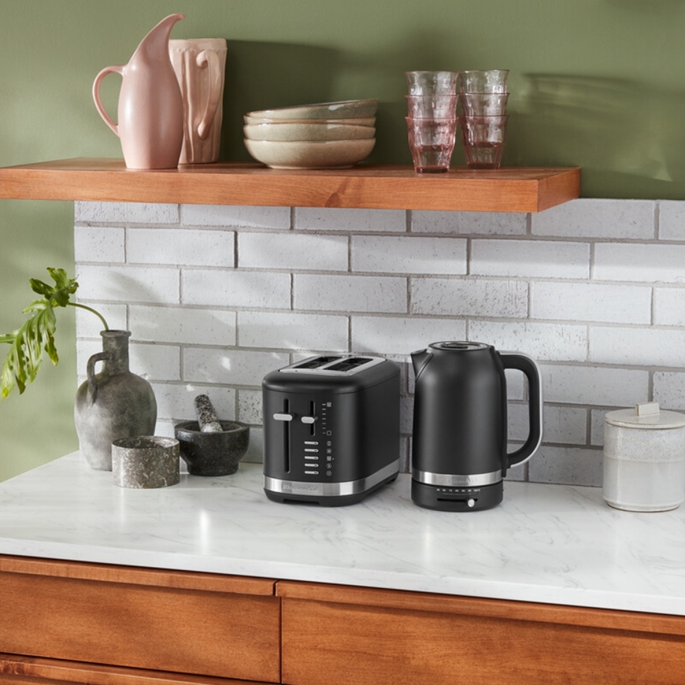 KitchenAid 5KEK1701BBM 1.7 Litre Matte Black Variable Temperature Kettle
