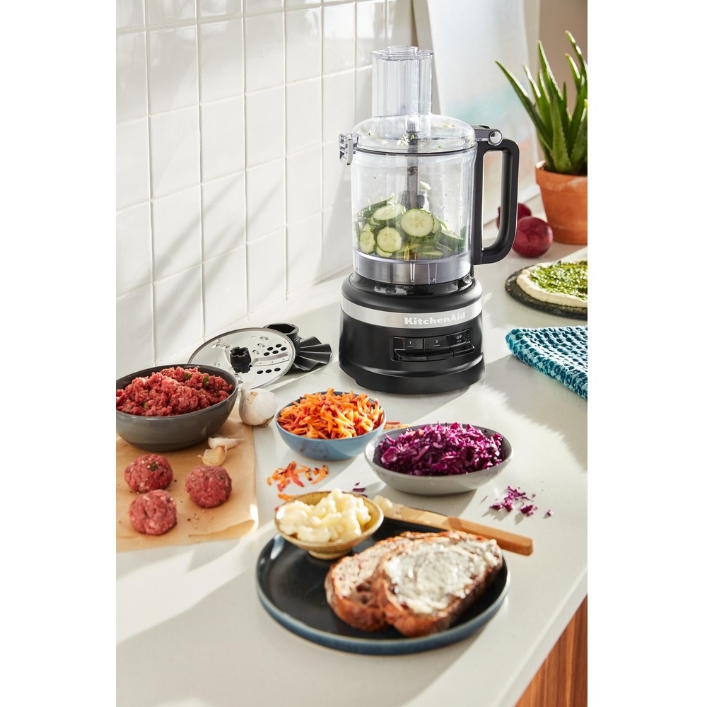 KitchenAid 5KFP0921BBM 2.1 Litre Matte Black Food Processor