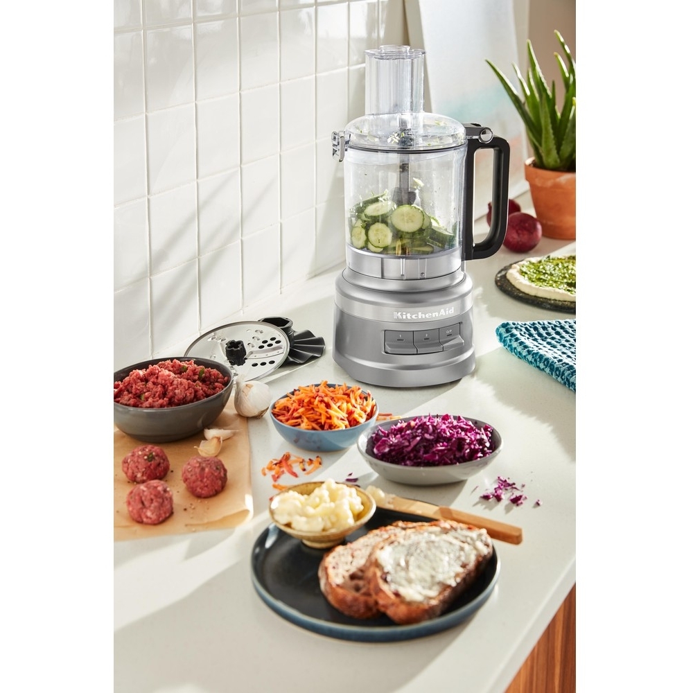KitchenAid 5KFP0921BCU 2.1 Litre Contour Silver Food Processor