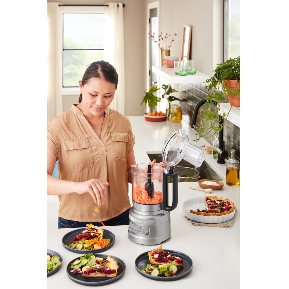 KitchenAid 5KFP0921BCU 2.1 Litre Contour Silver Food Processor