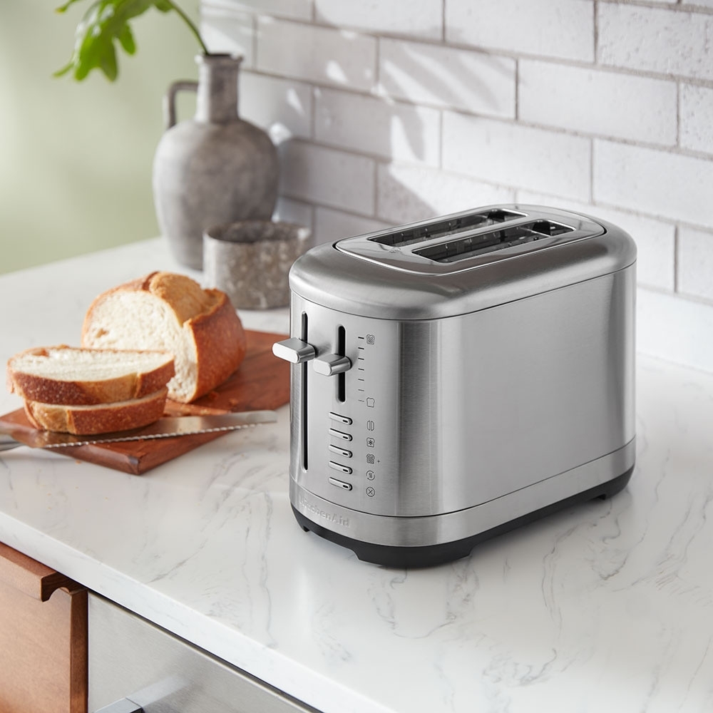 KitchenAid 5KMT2109BBM Matte Black Toaster, 2 Slice