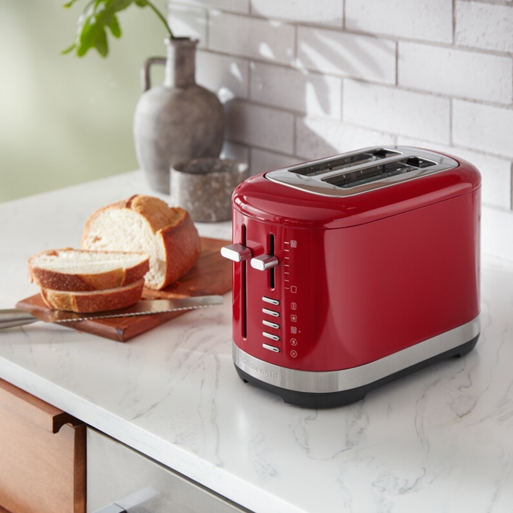 KitchenAid 5KMT2109BER Empire Red Toaster, 2 Slice