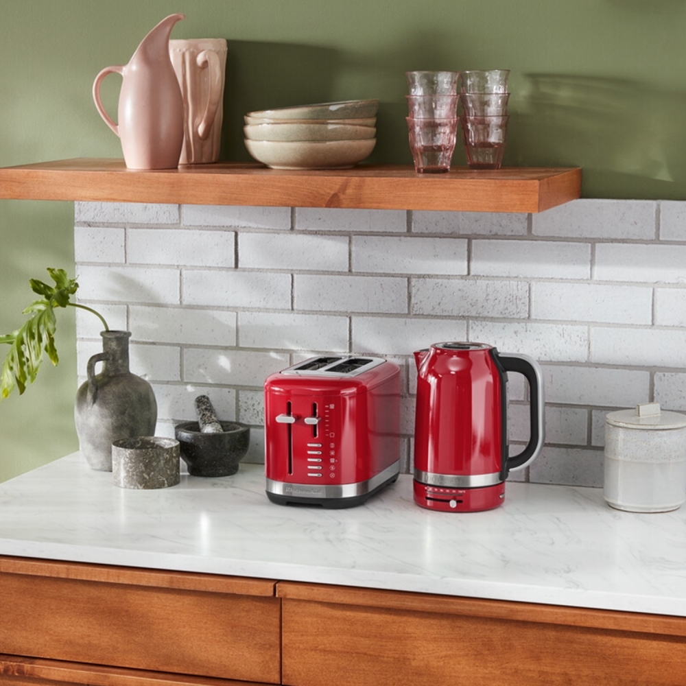 KitchenAid 5KMT2109BER Empire Red Toaster, 2 Slice
