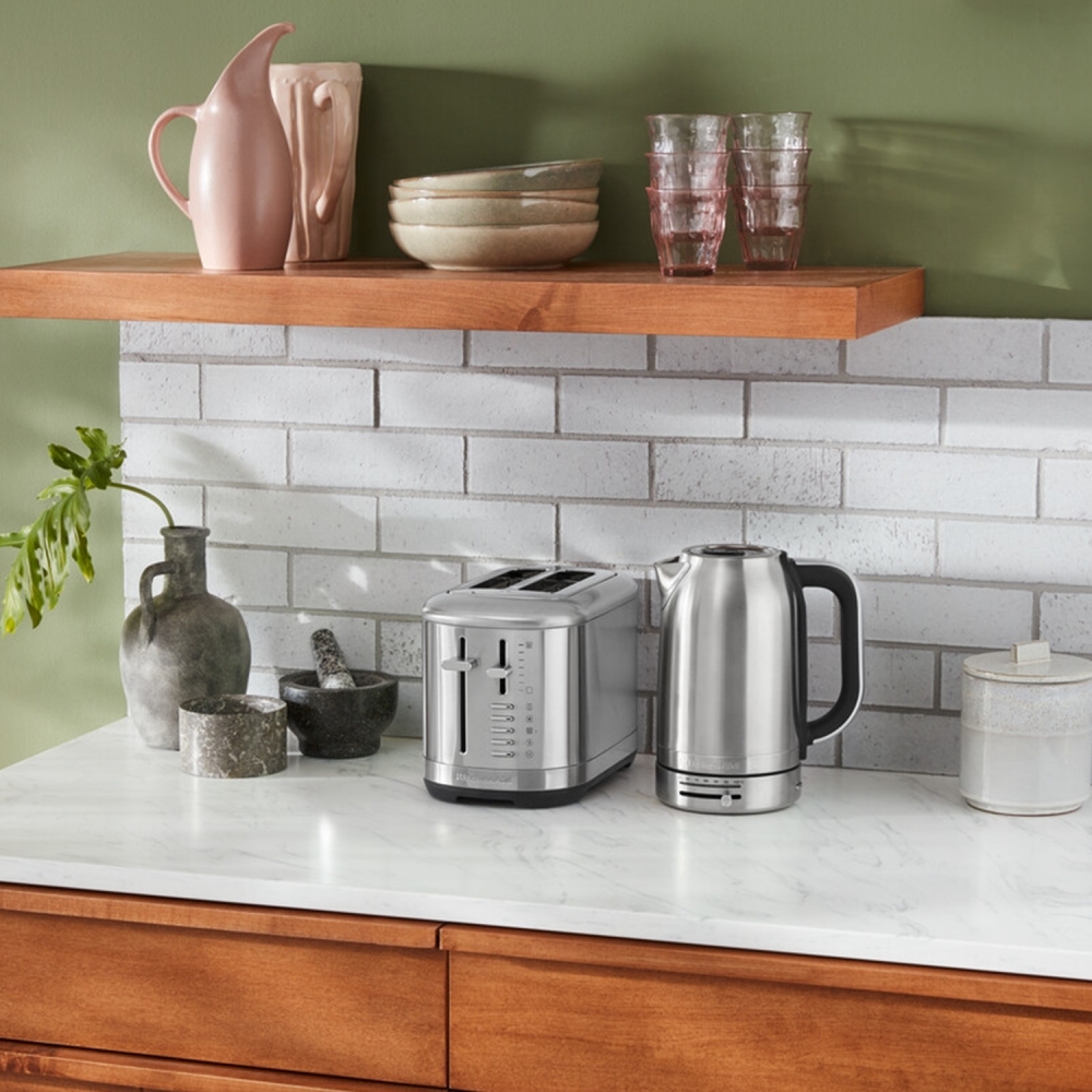 KitchenAid 5KMT2109BSX Stainless Steel Toaster, 2 Slice