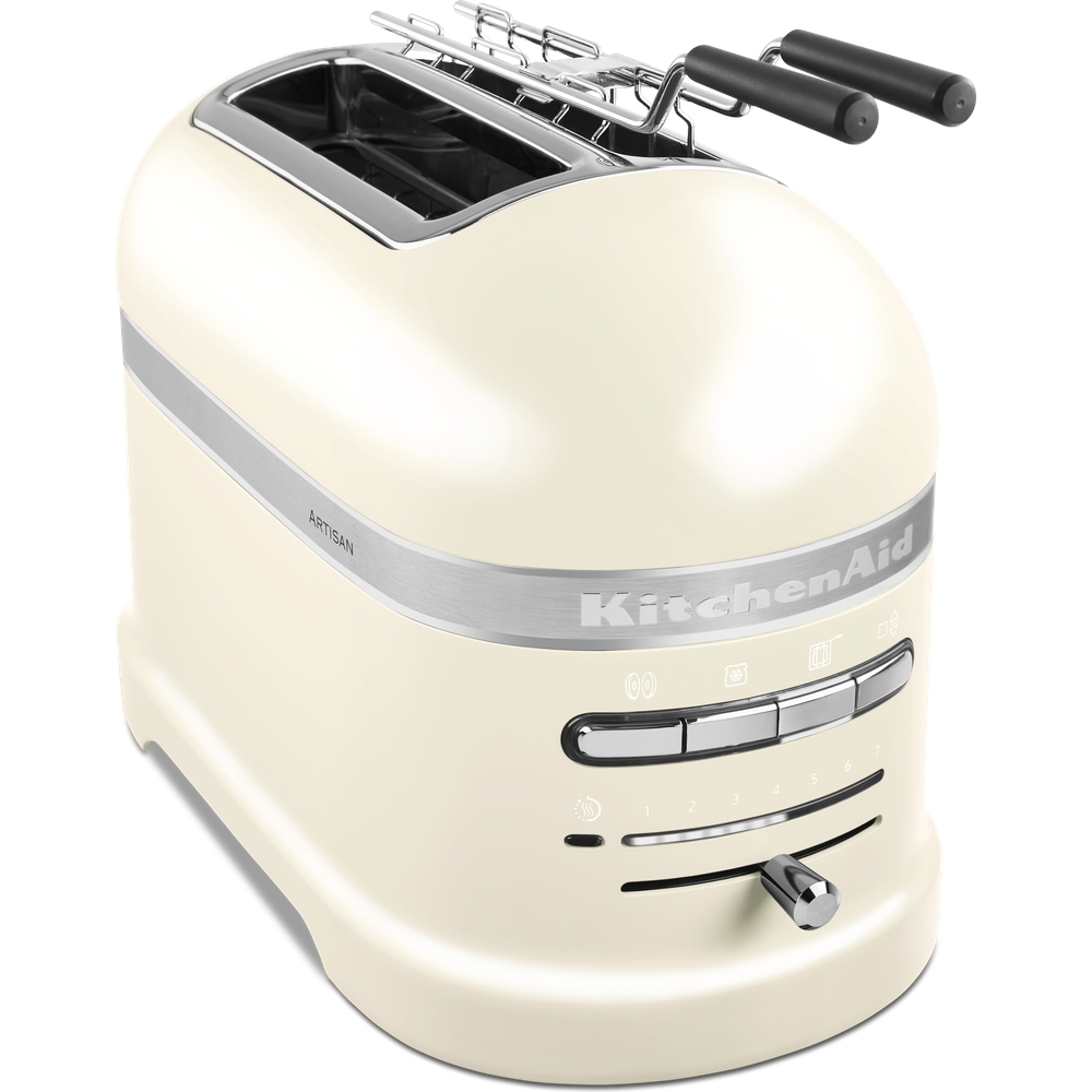 KitchenAid 5KMT2204BAC Artisan Almond Cream Retro Toaster, 2 Slice