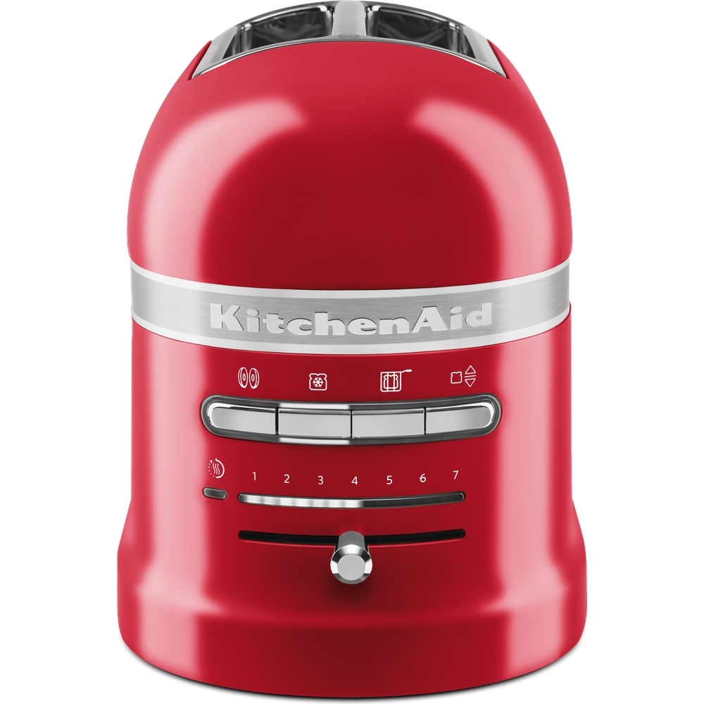 KitchenAid 5KMT2204BER Artisan Empire Red Retro Toaster, 2 Slice