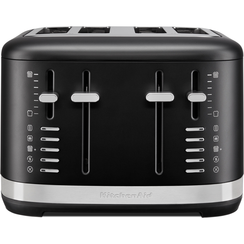 KitchenAid 5KMT4109BBM Matte Black Toaster, 4 Slice