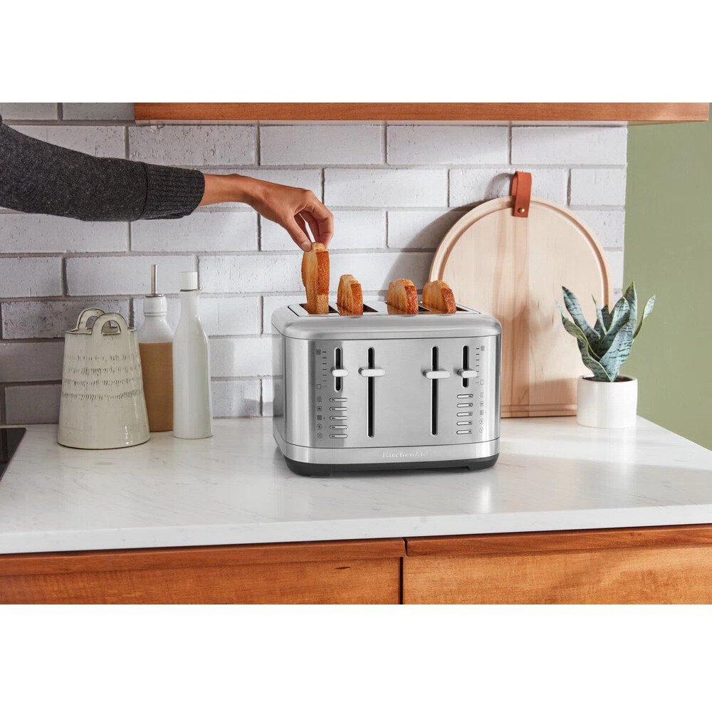 KitchenAid 5KMT4109BSX Stainless Steel Toaster, 4 Slice