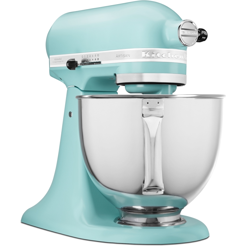 KitchenAid 5KSM125BMI Artisan Retro Mixer Tilt-Head 4.7L, Mineral Water