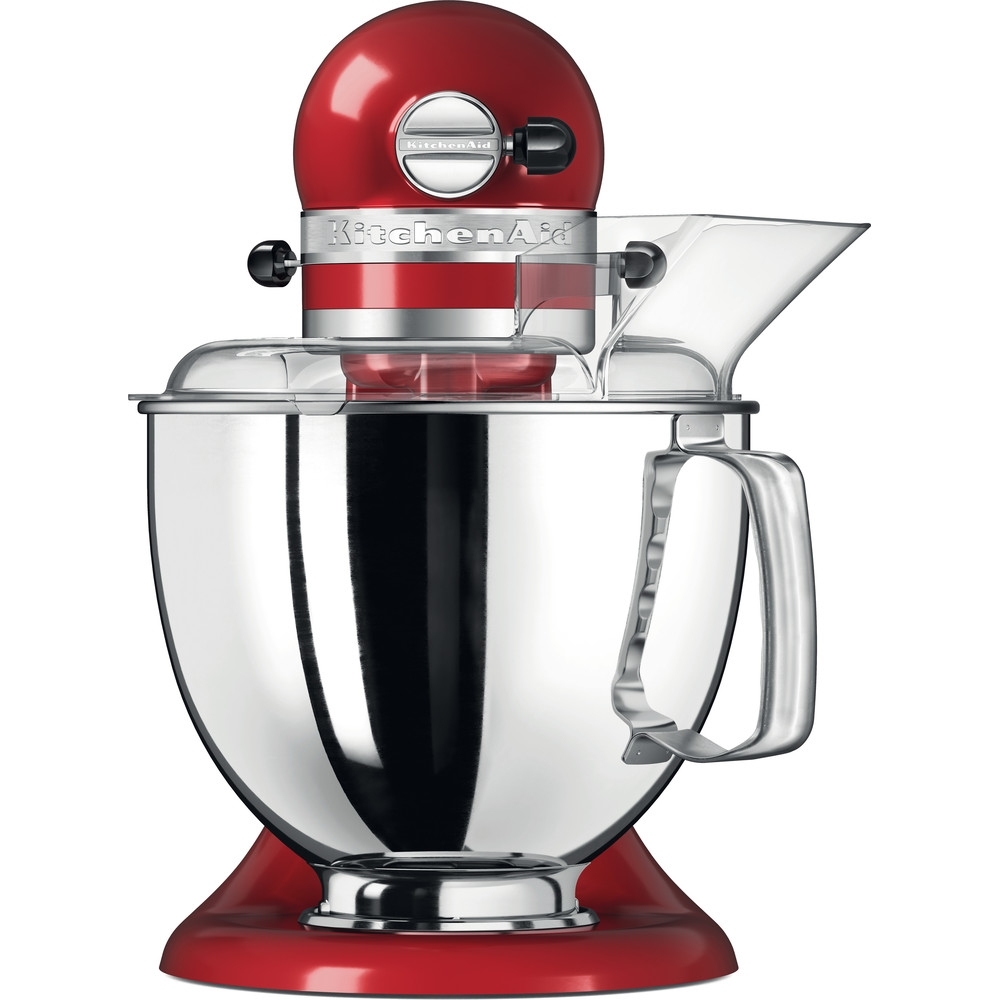 KitchenAid 5KSM175PSBER Artisan Retro Mixer Tilt-Head 4.9L with Extra Accessories, Empire Red