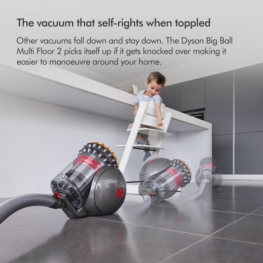 Dyson Big Ball Turbine Cylinder Vacuum Cleaner, Grey