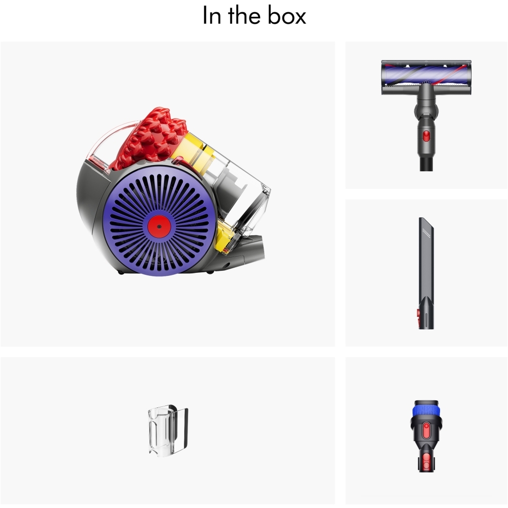 Dyson Big Ball Cylinder Vacuum Cleaner, Yellow