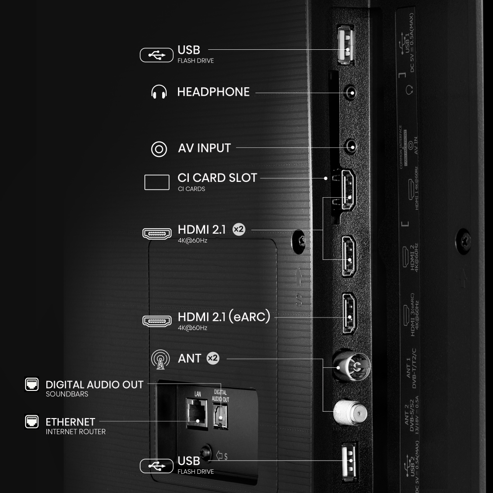 Hisense 65E78QTUK 65" Television