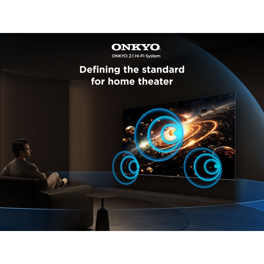 TCL 65Q6C-UK 65" Mini LED Smart Television, 4K Ultra HD, Black, F Rated