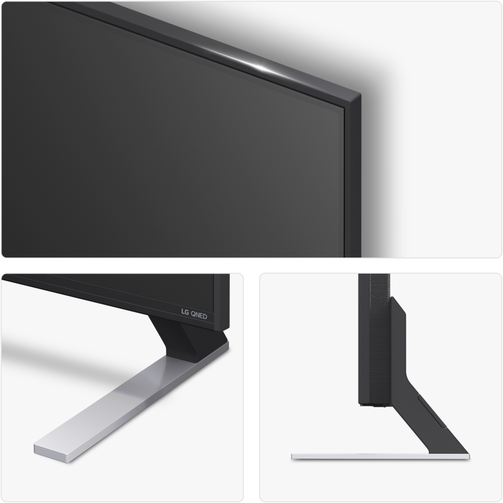 LG 65QNED84A6C 65" QNED Smart Television, 4K Ultra HD, Black, E Rated