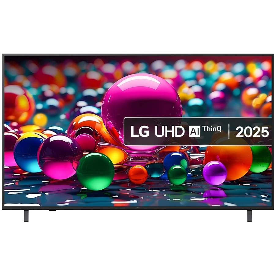 LG 65UA74006LB.AEK 65" LED Smart Television, 4K Ultra HD, Black, F Rated