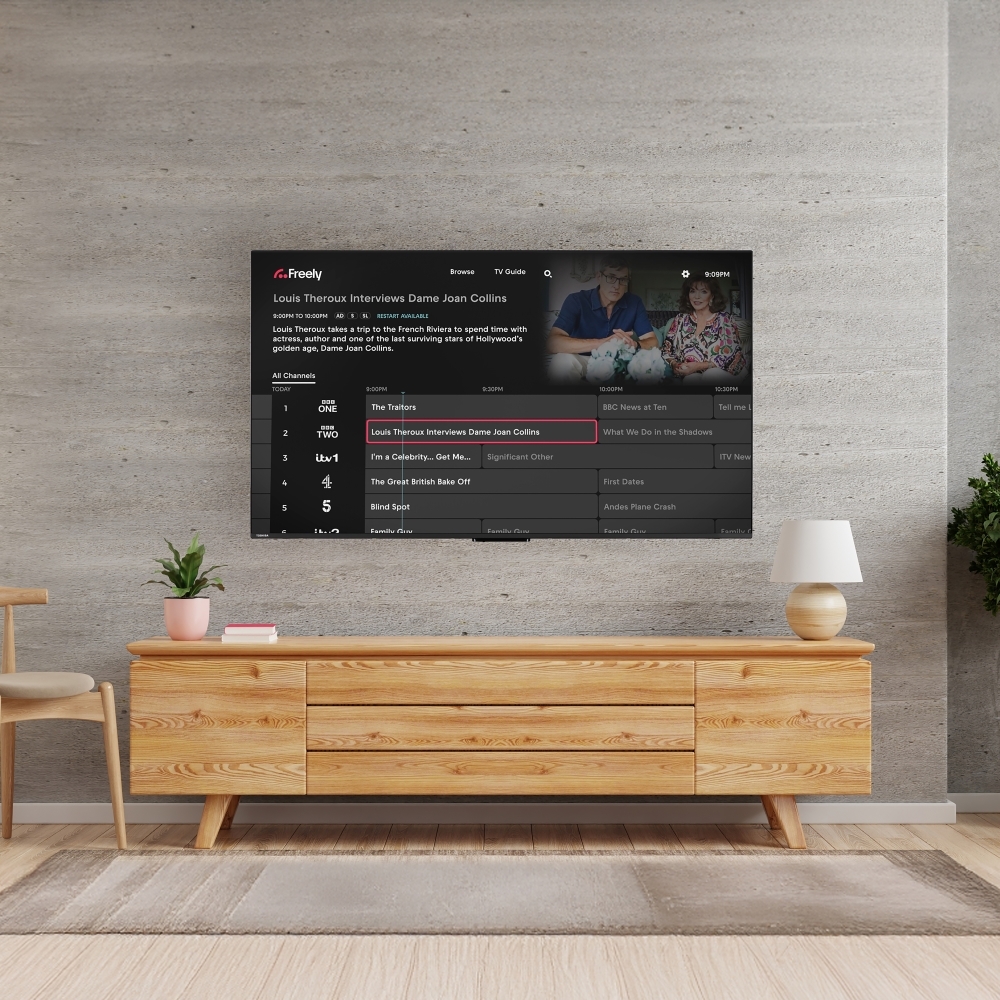 Toshiba 65UV2F53DBU 65" DLED Smart Television, 4K Ultra HD, Black, E Rated