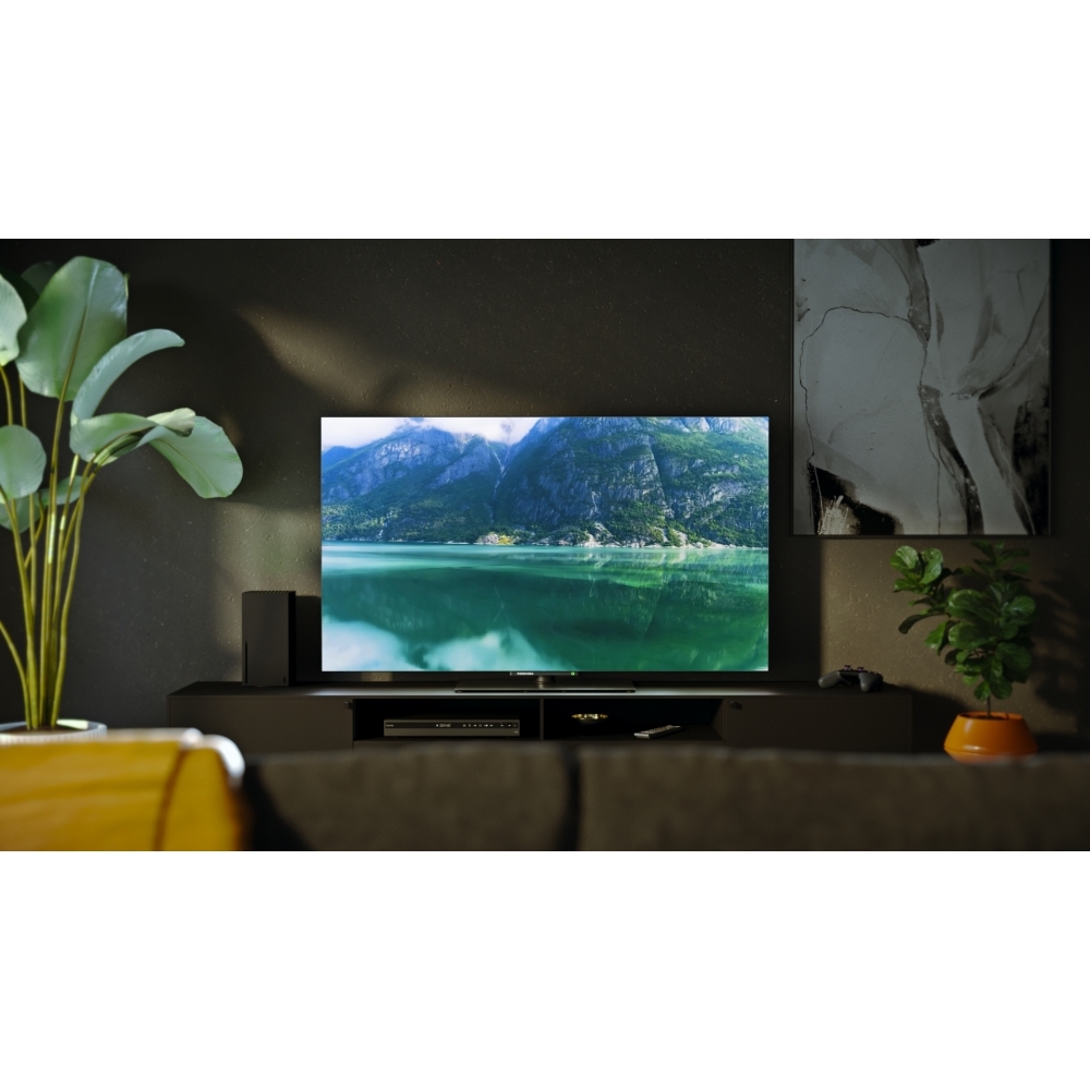 Toshiba 65XF9F53DB 65" OLED Smart Television, 4K Ultra HD, Black, F Rated