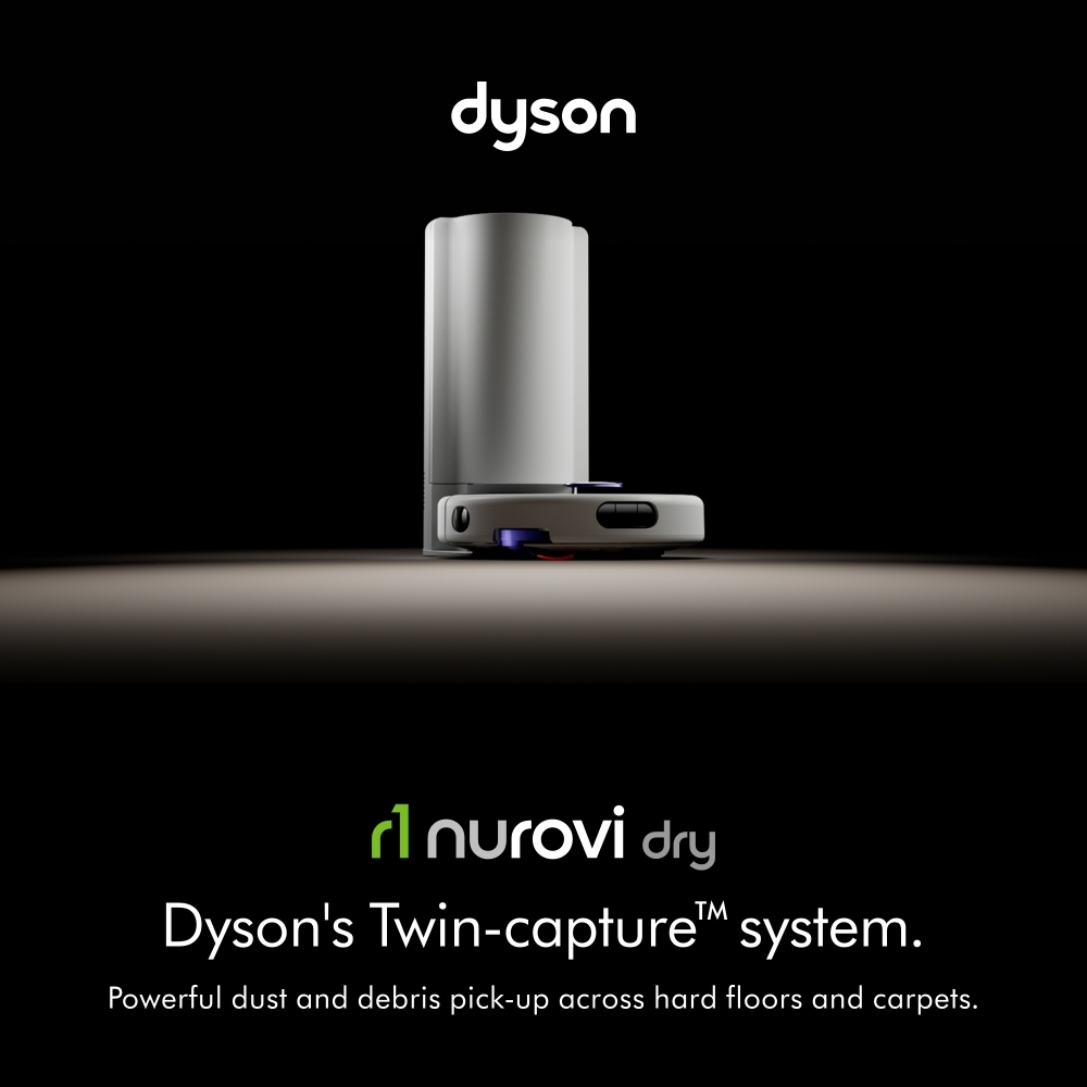 Dyson R1 Nurovi Robot Vacuum Cleaner, White