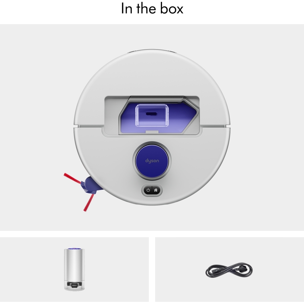 Dyson R1 Nurovi Robot Vacuum Cleaner, White