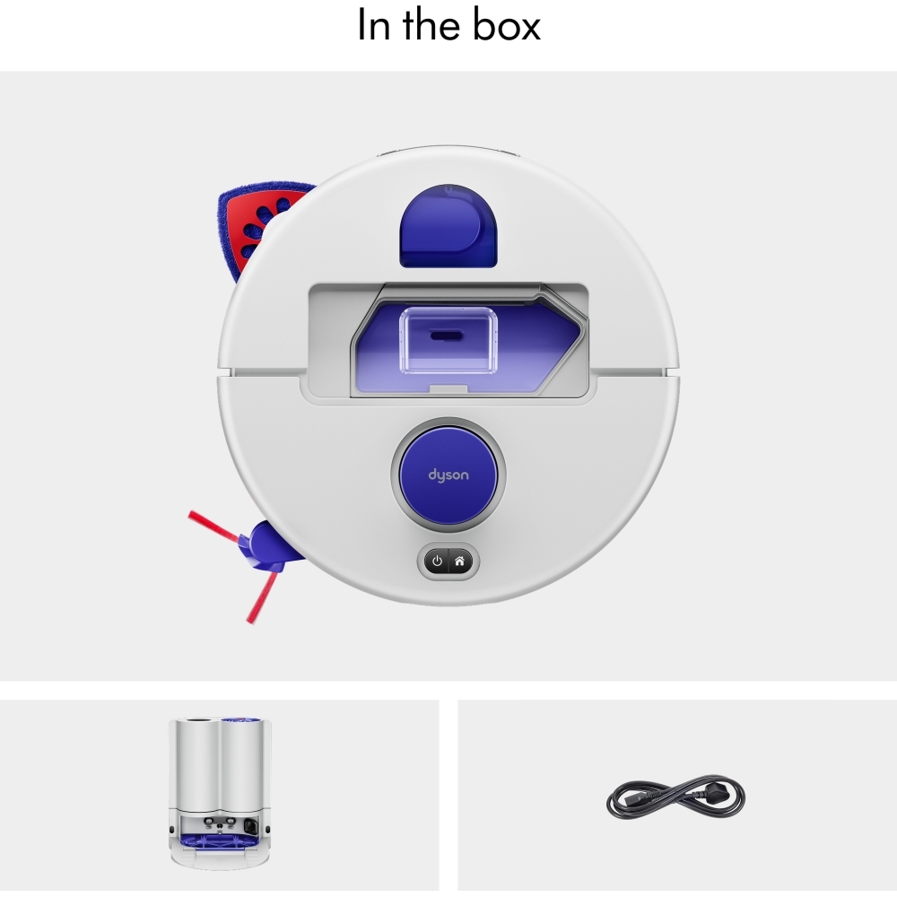 Dyson R2 Nurovi Wash + Dry Robot Vacuum Cleaner, Yellow