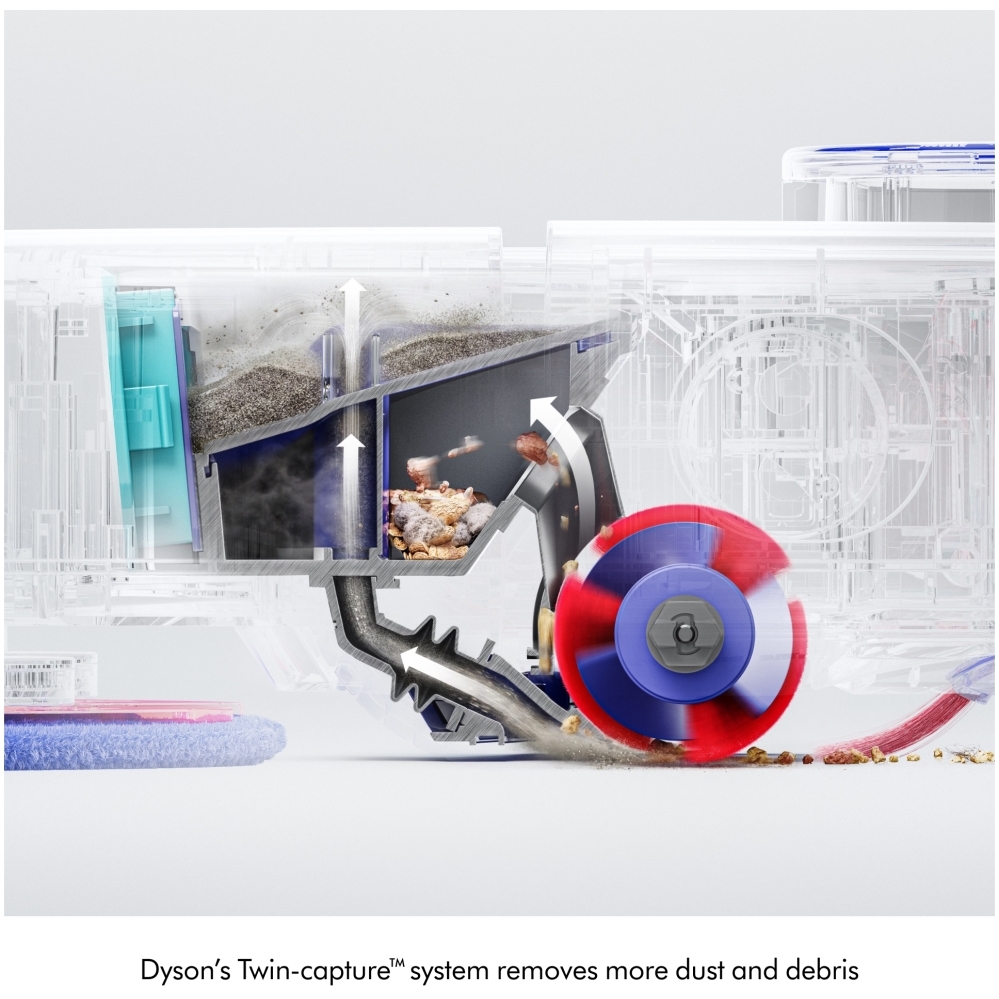 Dyson R2 Nurovi Wash + Dry Robot Vacuum Cleaner, Yellow