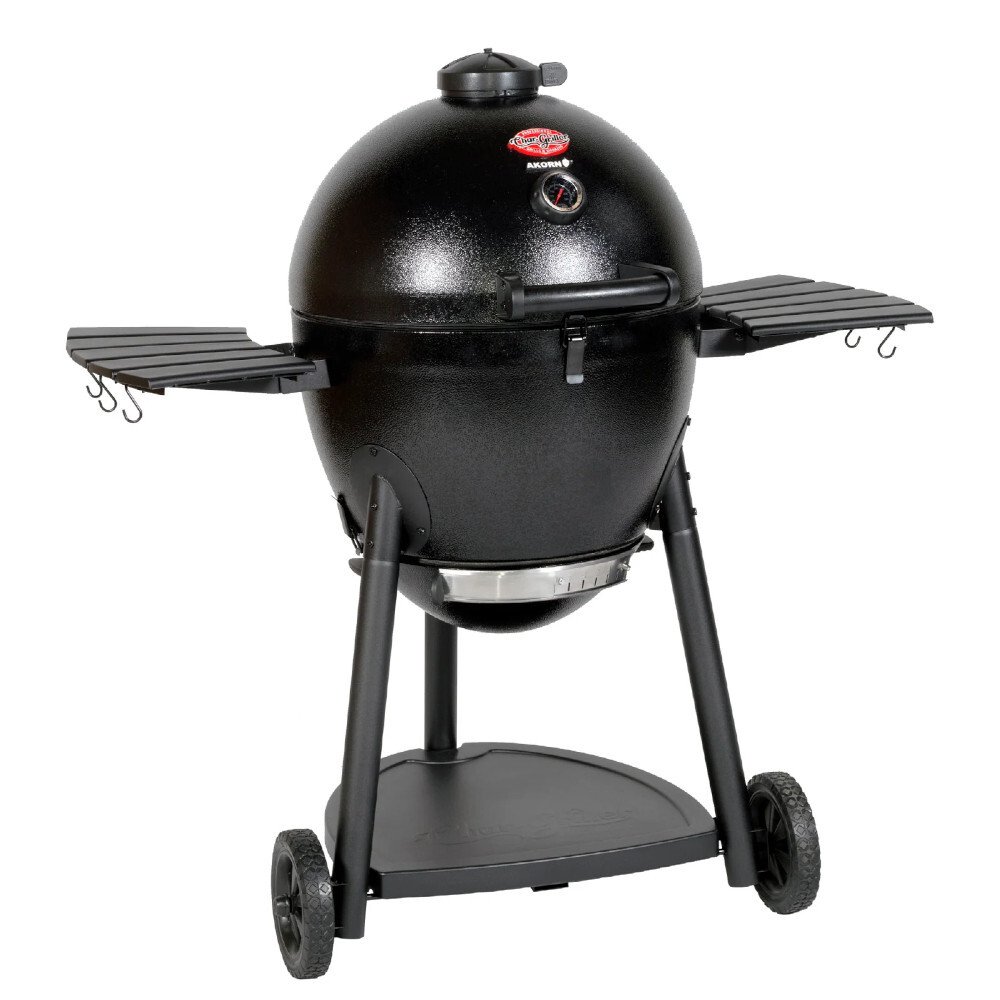 Char-Griller 6719 Akorn Kamado Grill & Smoker, Black