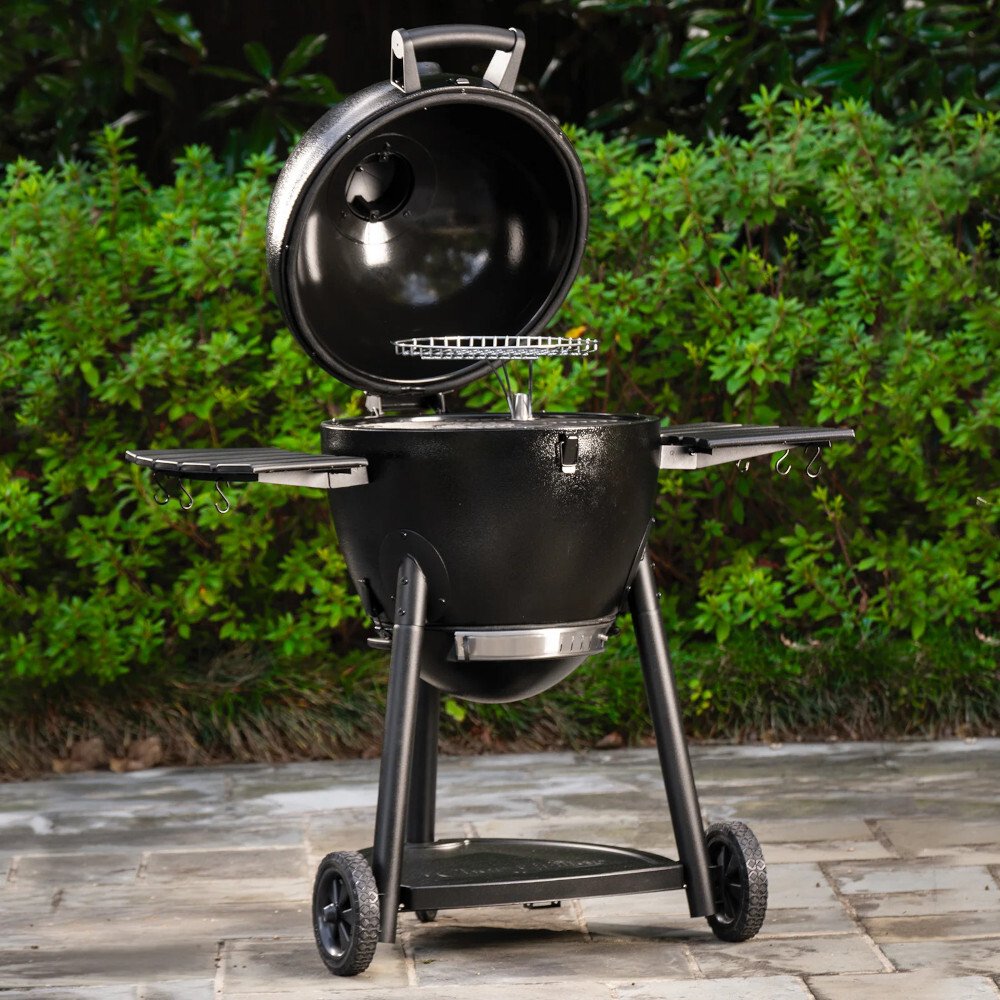 Char-Griller 6719 Akorn Kamado Grill & Smoker, Black