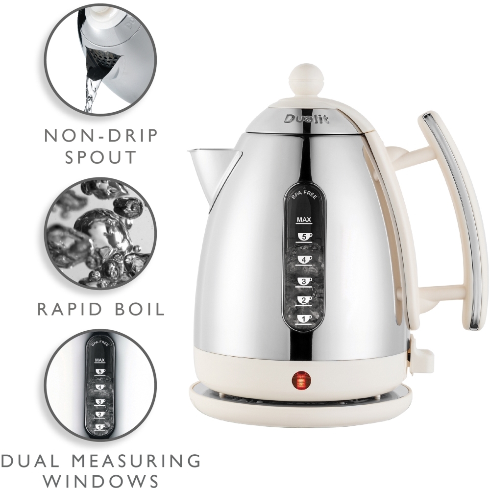 Dualit 72003 Lite Kettle, Cream