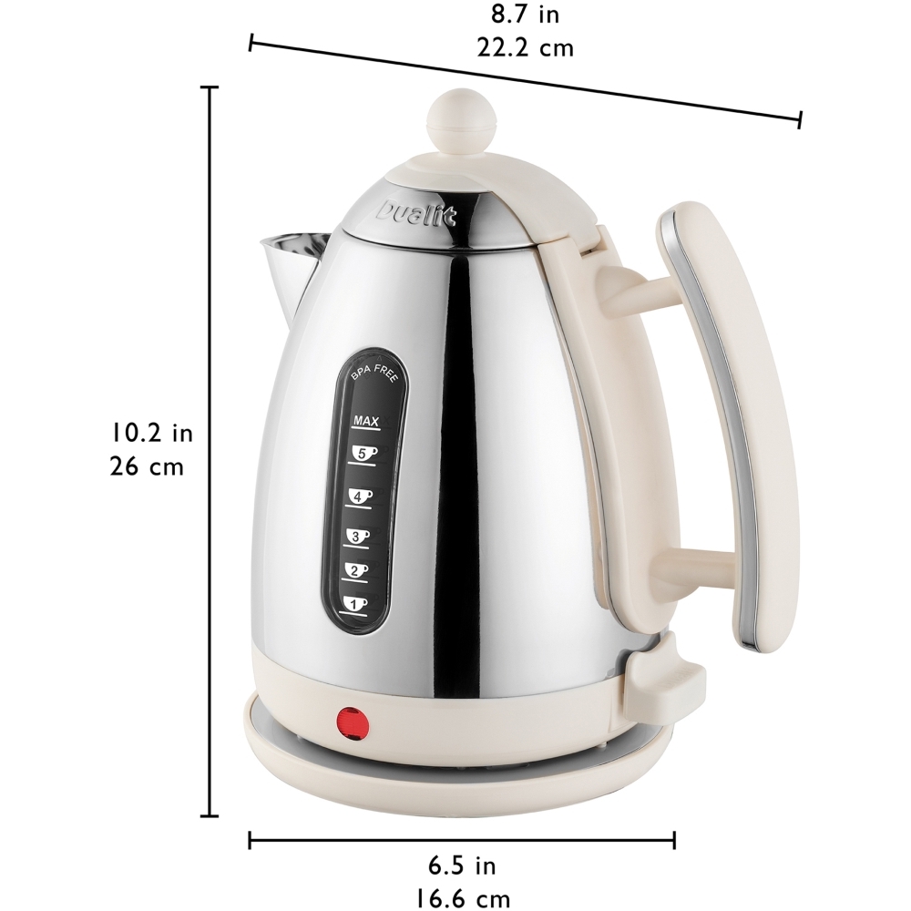 Dualit 72003 Lite Kettle, Cream