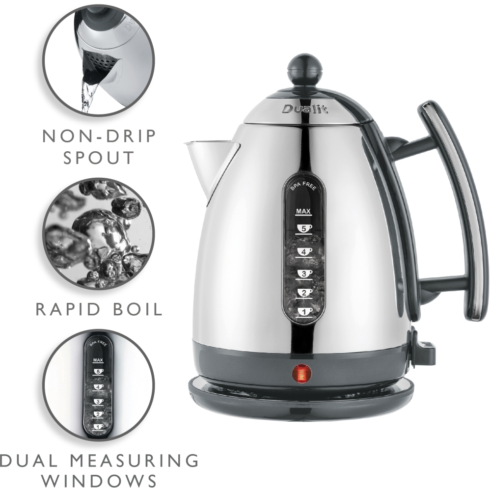 Dualit 72006 Lite Kettle, Grey