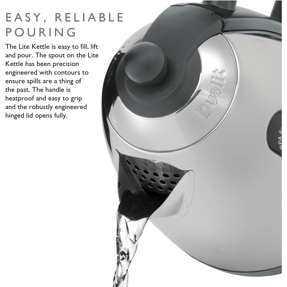 Dualit 72006 Lite Kettle, Grey