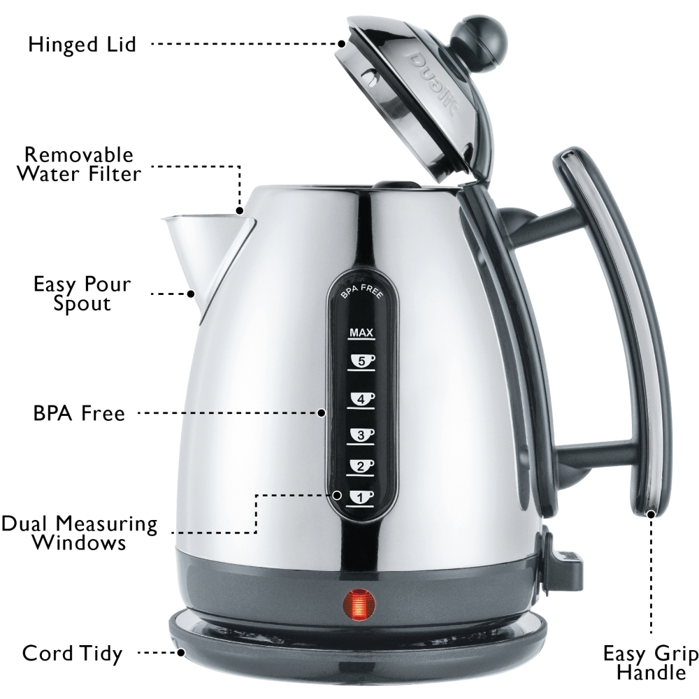 Dualit 72006 Lite Kettle, Grey