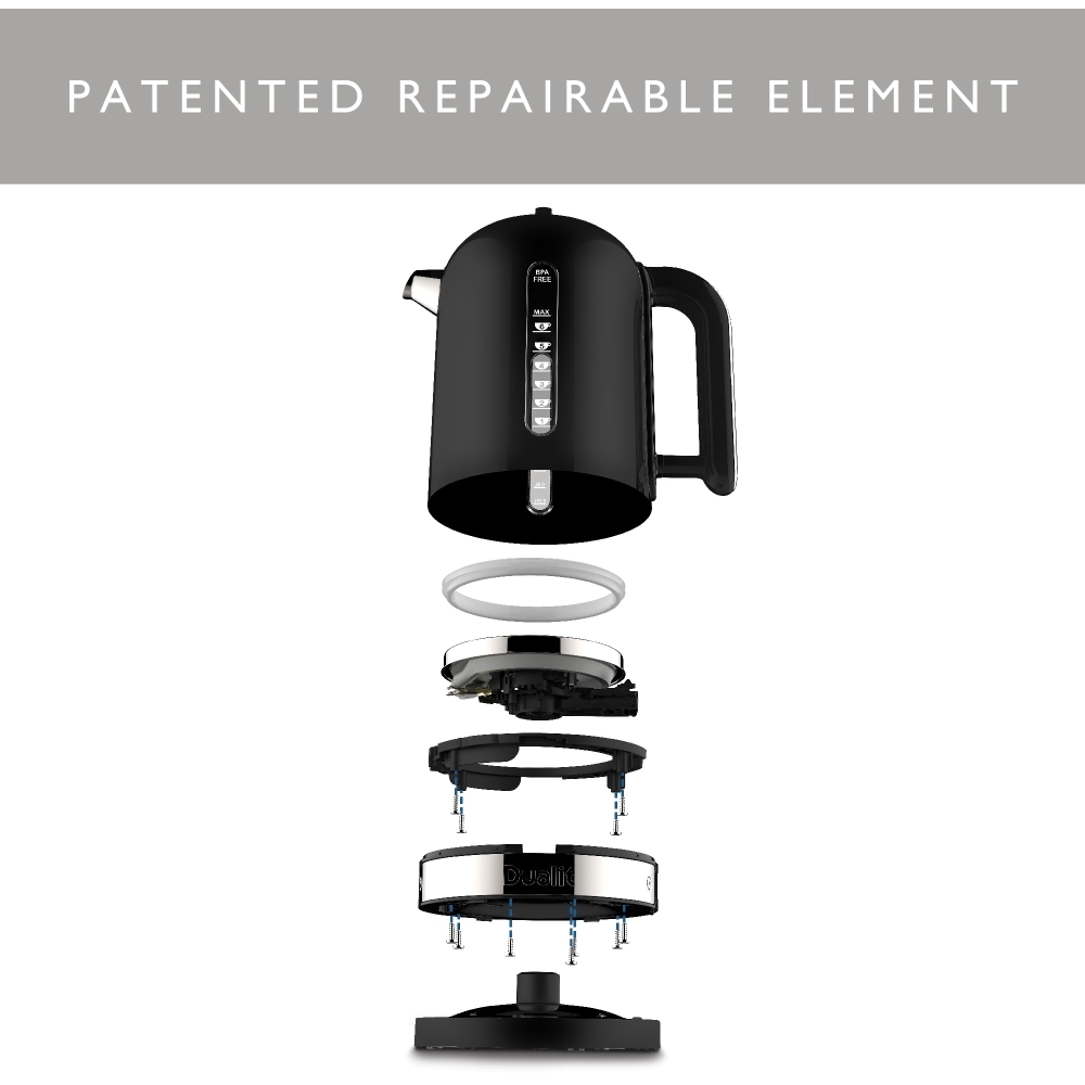 Dualit 72785 Classic Kettle, Black
