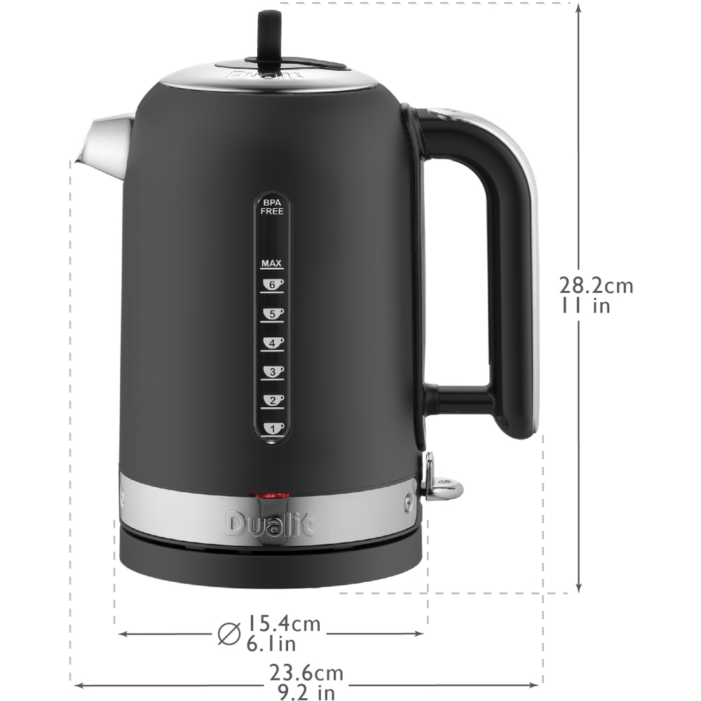 Dualit 72785 Classic Kettle, Black