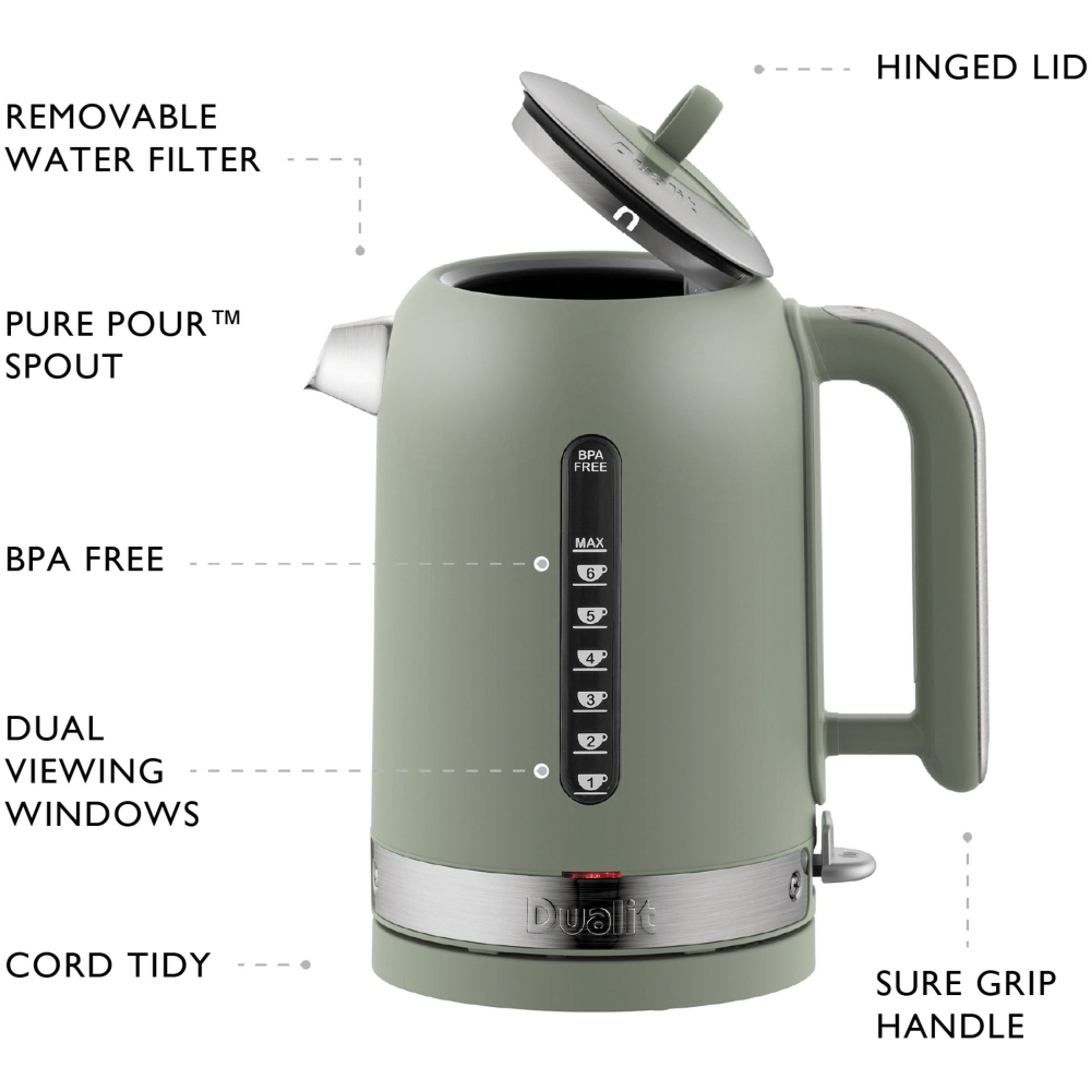 Dualit 72788 Kettle, Green