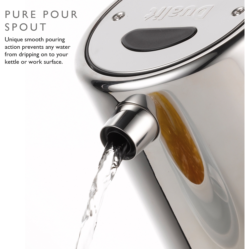 Dualit 72905 Architect Kettle, Silver