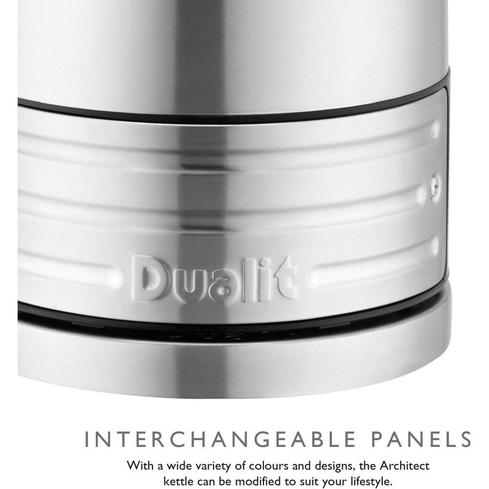 Dualit 72905 Architect Kettle, Silver