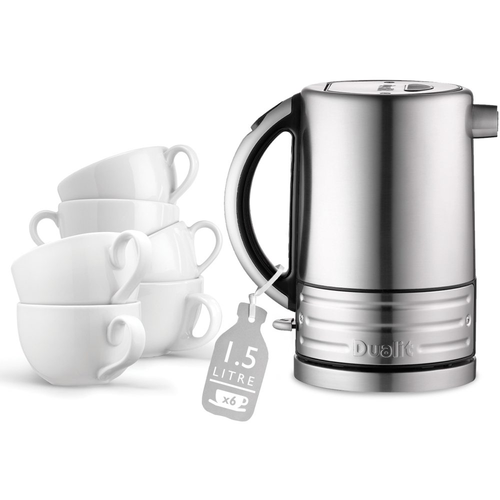 Dualit 72905 Architect Kettle, Silver