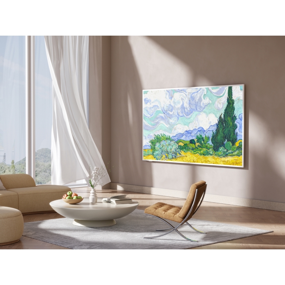 TCL 75A300W-UK 75" QLED Smart Television, 4K Ultra HD, White, F Rated