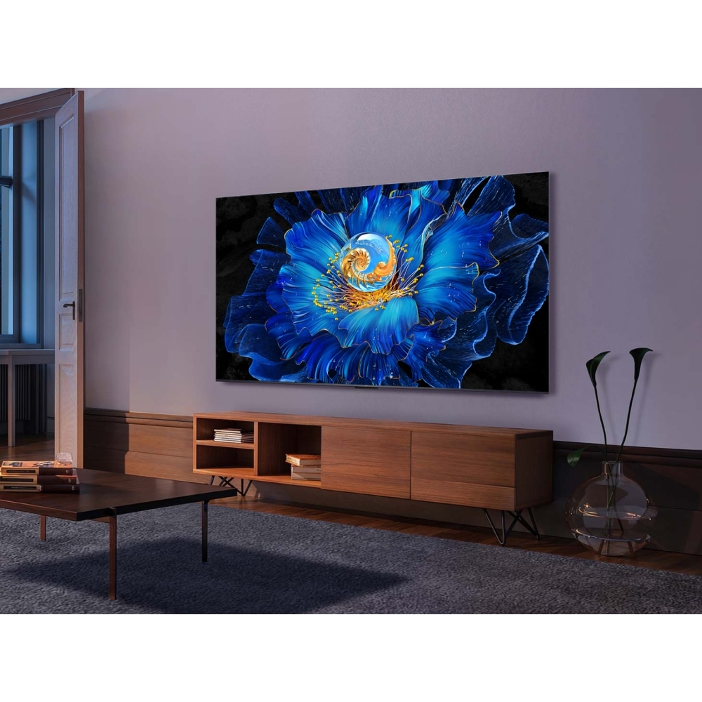 TCL 75C6KS-UK 75" Mini LED Smart Television, 4K Ultra HD, Black, E Rated