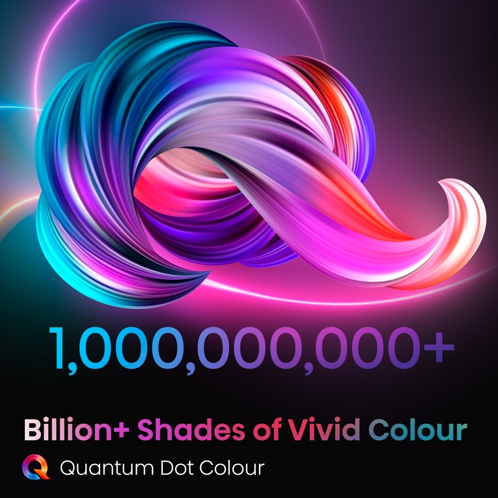 Hisense 75E7KQTUK 75" 4K Ultra HD QLED Smart TV, Black, G Rated Marks