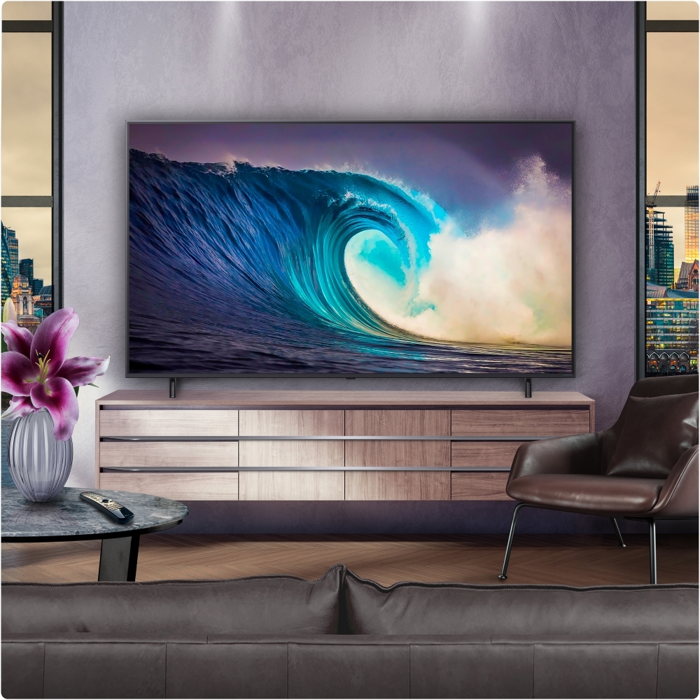 LG 75NANO80A6B 75" NanoCell Smart Television, Ashed Blue, 4K Ultra HD, F Rated