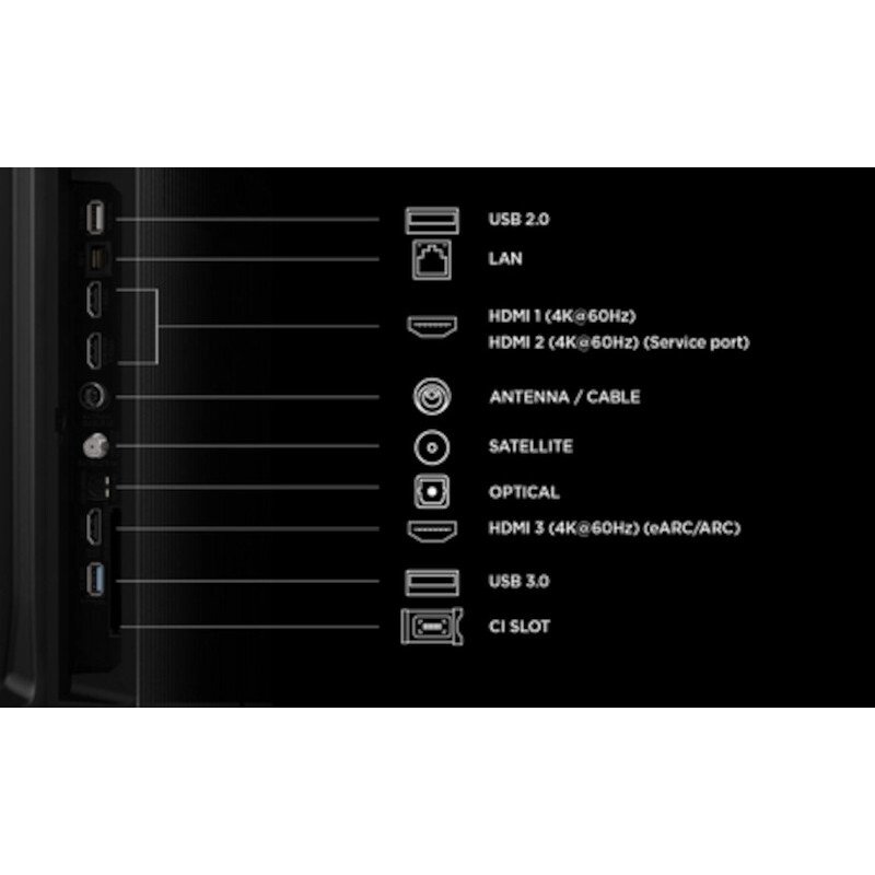 TCL 75P7L-UK 75" Television